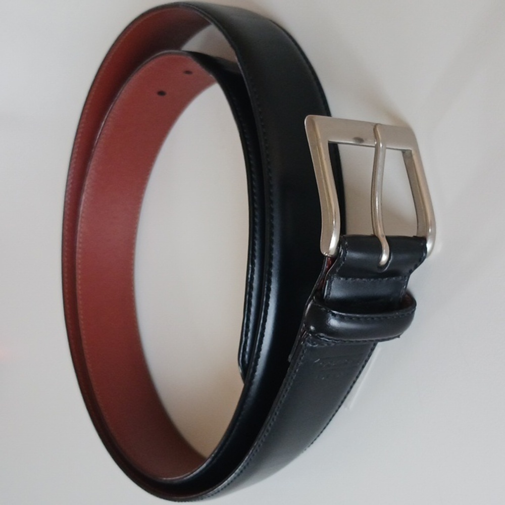 Mens Coach Leather Belt